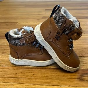 Cat and Jack lined shoes high tops